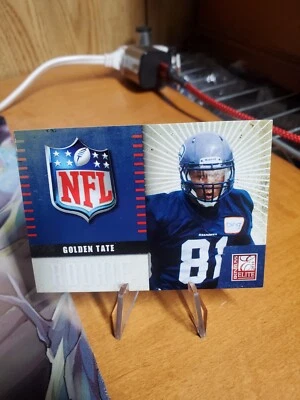 2010 Donruss Elite NFL /999 Golden Tate #16 Rookie RC - Image 1 of 2