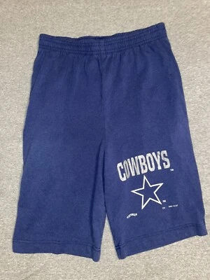 Pantalones Cortos De Colección Dallas Cowboys Para Hombre Medianos Nuez moscada Mills Etiqueta, Años 90 Hechos en EE. UU. Foto 1 de 4