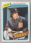1980 Topps Baseball #371 Jack Morris RC  Tigers