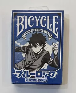 Bicycle Playing Cards BLUE LOCK , Made in 2024, New Sealed , Japanese Anime - Picture 1 of 4
