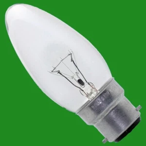 12x 40W Clear Candle Dimmable Filament Light Bulbs, B22, BC, Bayonet Cap Lamps - Picture 1 of 1