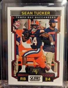 2023 Panini Score #318 Sean Tucker RC