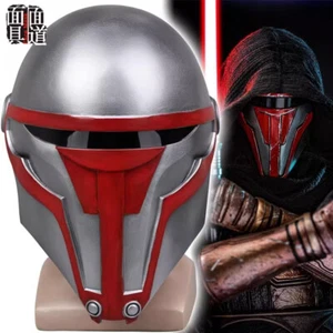 Star Wars Darth Revan Helmet PVC Full Face Mask Halloween Cosplay Props - Picture 1 of 12