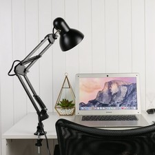 Flexible Table LED Lamp Swing Arm Mount Clamp Lamp Home Office Studio Desk Light