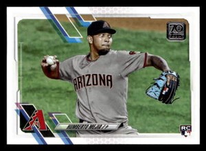 Humberto Mejia 2021 Topps Rookie Card #139 Arizona Diamondbacks