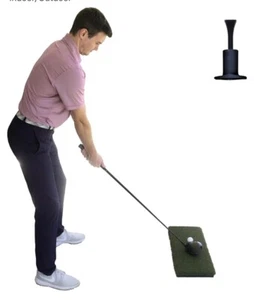 NUEVO Alfombrilla de práctica de golf premium Real Feel Country Club Elite®10" x 24" con camiseta - Imagen 1 de 6