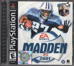 John Madden NFL 2001 Sony PlayStation 1, EA Sports Videospiel NTSC Eddie George - Bild 1 von 3