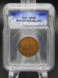 BIRMINGHAM, ALABAMA - BRACKIN'S JEWELERS ICG EF 40 TOKEN (BT946) - Bild 1 von 4