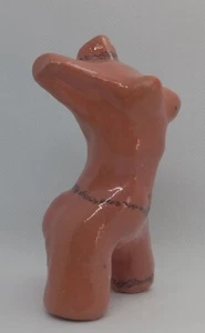 "Belly Dancer-2" - Original Clay Sculpture, hand made and glazed. Beautiful one! - Picture 1 of 10