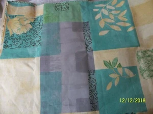 Geometrischer Baumwollstoff/Abstrakt Blumen Mehrfarbig Stoff/Steppstoff - Bild 1 von 6