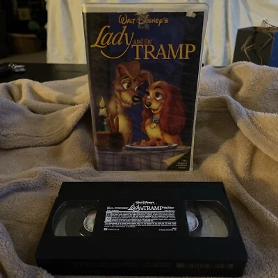 Lady And The Tramp VHS Walt Disney Black Diamond The Classics RARE #582 - Image 1 of 4