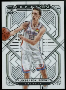2020-21 Panini Obsidian Aleksej Pokusevski Contra FOTL RC /3 #187 - Picture 1 of 2