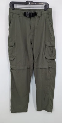 Boy Scouts Pants Mens Large RELAXED Green Switchback Convertible BSA Uniform 31" - Image 1 of 4