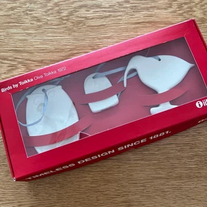 Iittala Vögel von Toikka Eule enthalten - 3er Set Keramik Weihnachtsschmuck 2016 - Bild 1 von 2