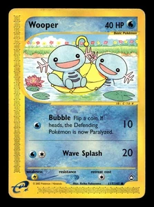 Wooper Quagsire Clodsire Pokemon Karte! Holo/Reverse Ex Illustration Rare Karten! - Bild 1 von 61