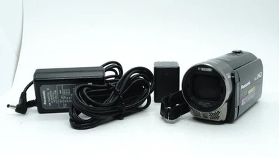 Panasonic HDC-TM90 Black Full HD Camcorder Video Camera 64GB w/Battery - Image 1 of 4