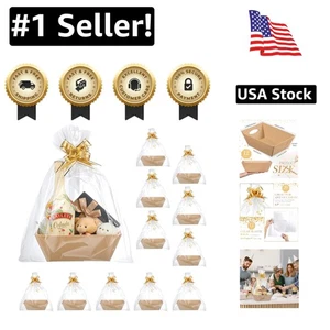 Schicke 44-teilige khaki Geschenkkorb Kollektion für Geburtstage, Duschen & Feiertage - Bild 1 von 9