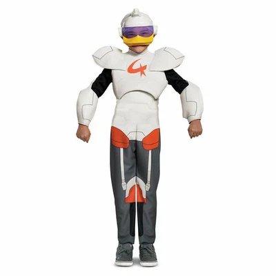 Child's Boys Duck Tales Gizmo Duck Superhero Robot Deluxe Costume X-Small 3T-4T - Image 1 of 3