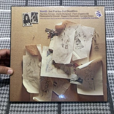 Verdi: La Forza del Destino opera stereo 4x LP, Gardelli, Angel SDL-3765 NEW - Image 1 of 4