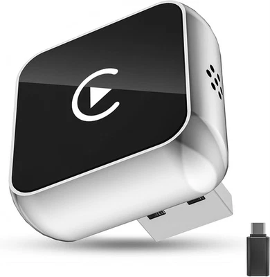 Adattatore CarPlay Wireless Android Auto USB-C Universale Plug & Play Per Iphone - Immagine 1 di 4
