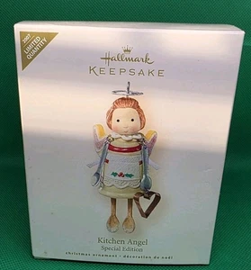 ❄️ Hallmark Keepsake Ornament "Kitchen Angel"⛄️ 2007 -Christmas Limited Quantity - Picture 1 of 5