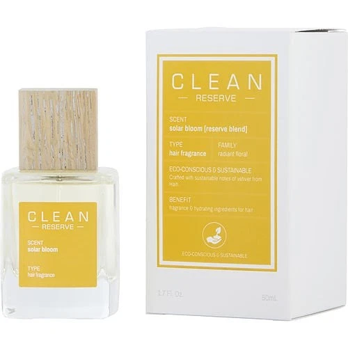 Clean Reserve Solar Bloom for Women Hair Fragrance Mist Spray 1.7 Oz