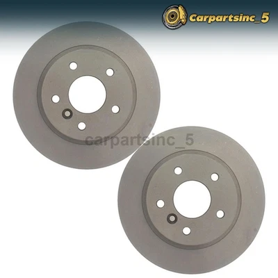 2 Rear Brake Rotor for Land Rover Range Rover 4.0L 1995-2000 - Image 1 of 4