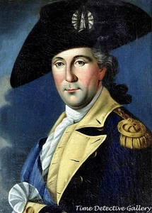 George Washington by Samuel King - Revolutionary War Art Print - Picture 1 of 1