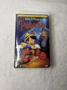 New Sealed Walt Disney’s Pinocchio VHS 1999 60th Anniversary Edition - Picture 1 of 2