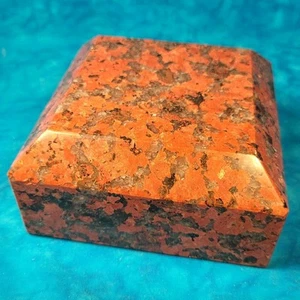 Statue/Trophäensockel Sockel aus poliertem rotem Granitstein Felsständer Ausstellungsgewicht 3 - Bild 1 von 10