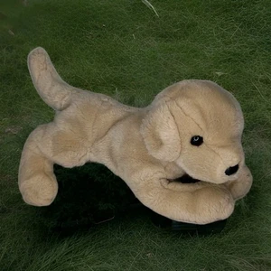 Juguete de peluche Douglas Spankie Golden Retriever Labrador amarillo cachorro perro bronceado 10" - Imagen 1 de 9