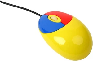 HiLo - Educational USB Optical Mouse - Yellow - Picture 1 of 1
