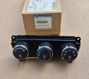 2007-2010 Sebring Avenger NEW Genuine Mopar A/C Heater CONTROL UNIT - Picture 1 of 2