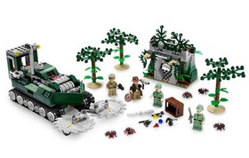 LEGO 7626 - INDIANA JONES - Jungle Cutter - 2008 - NO BOX - VHTF