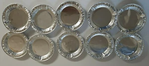 10 Stück Alu Einweg Aschenbecher 90mm , Einwegaschenbecher - Bild 1 von 1