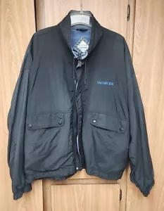 Gear For Sports MONROE Mens Long Sleeve Front Zip Collared Jacket Black Sz L - Picture 1 of 15