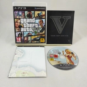 GRAND THEFT AUTO V PlayStation 3 PS3 game with manual and Map - Picture 1 of 2