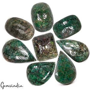 3.2 Kilo Natural Brazilian Green Emerald Mix Carving Masterpiece Gemstones Lot - Picture 1 of 12