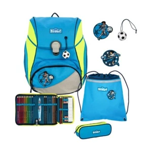 SCOUT SCHULRANZEN-SET SCHULRUCKSACK SET 4 - TEILIG ALPHA DIN SUPER CHAMPION NEU