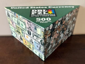 NEW United States Currency Double Sided Puzzle 500pc 15x22 DBL PZL - Picture 1 of 6
