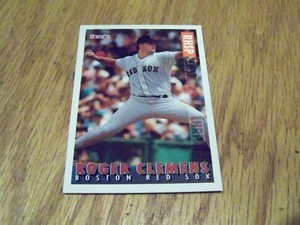 ROGER CLEMENS  1995 BAZOOKA TOPPS BASEBALL CARD