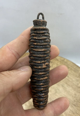 One Only CAST IRON CUCKOO CLOCK WEIGHT ~265  GRAMS  CLOCK PART Cover