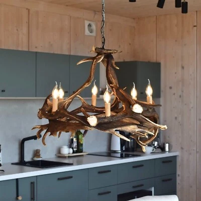 Real Modern Antler Chandelier for 6 Lights - Image 1 of 4