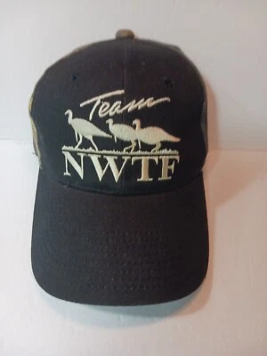 New National Wild Turkey Federation NWTF Strapback Cap Hat Mossy Oak Camo NWT - Image 1 of 4