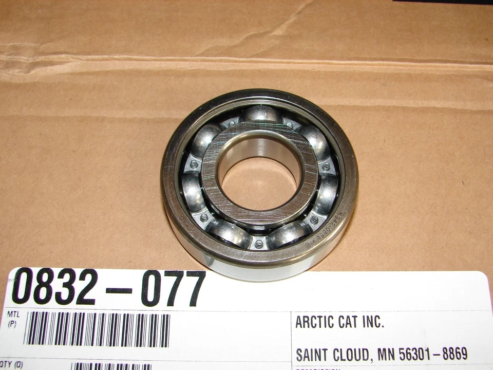 NEW Genuine Arctic Cat Bearing, OEM, 0832-077 6305-RADIAL - Image 1 of 1