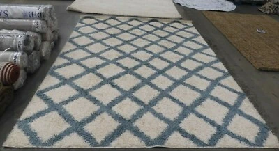Alfombra de manchas traseras marfil/seafoam 8' x 10', precio reducido 1172627887 SGD258J-8 Foto 1 de 4