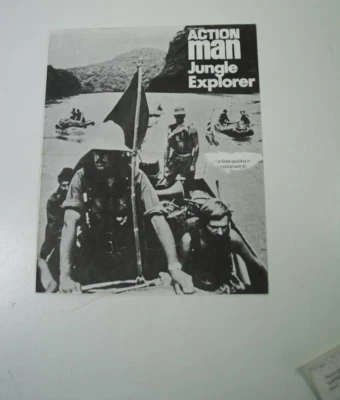 ACTION MAN VINTAGE  PALITOY PAPERWORK " JUNGLE EXPLORER  "  - Image 1 of 2