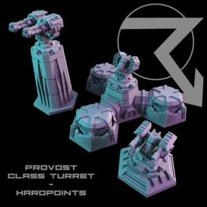 HEXTECH Defensive Turrets 6mm Scale Terrain for Tabletop Wargames - Bild 1 von 23