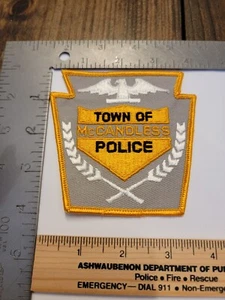 MK2 B10 Police patch Pennsylvania Town Of McCandless - Picture 1 of 2