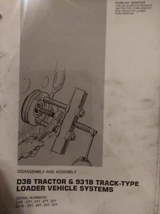 Desmontaje y montaje CAT D3B tractor y sistemas de vehículo cargador de orugas 931B - Imagen 1 de 6